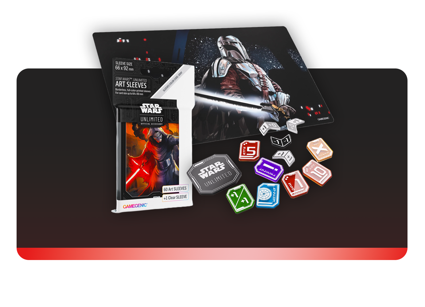 Star Wars: Unlimited Accessories: Sleeves, Playmats & Storage