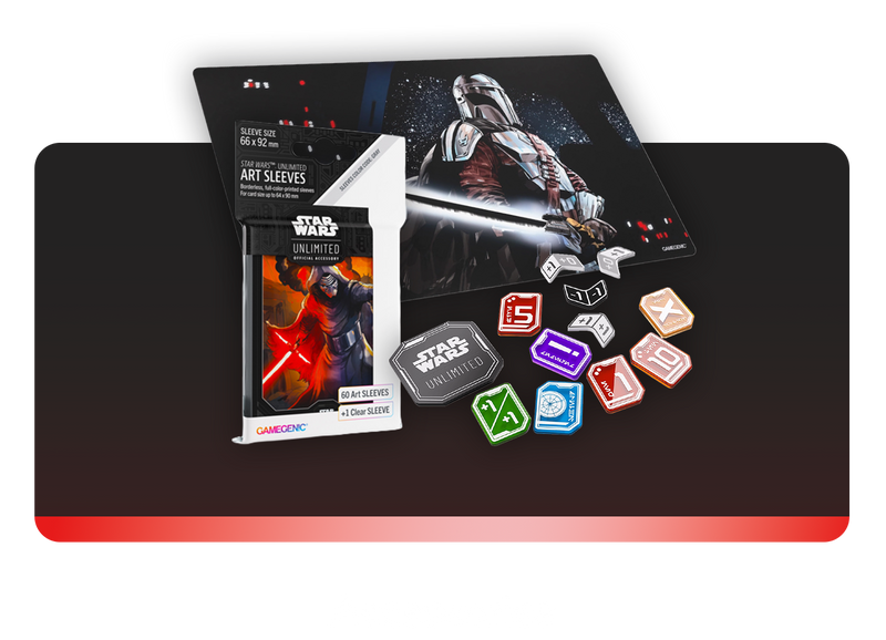 Star Wars: Unlimited Accessories: Sleeves, Playmats & Storage