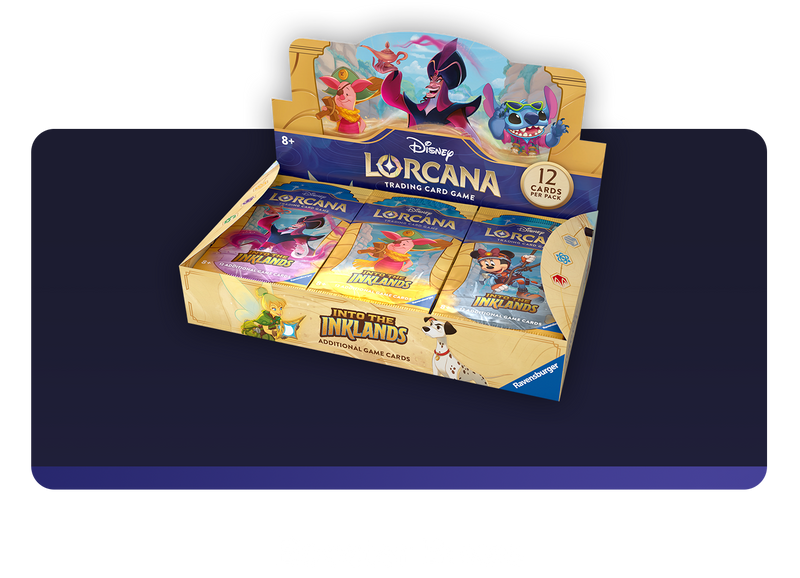 Disney Lorcana Booster Boxes: Sealed Displays & Chapter Sets