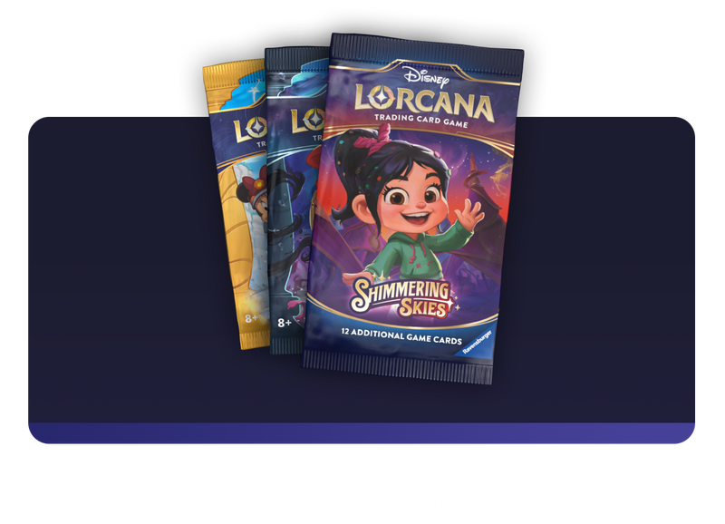 Disney Lorcana Booster Packs: Singles & Expansion Packs