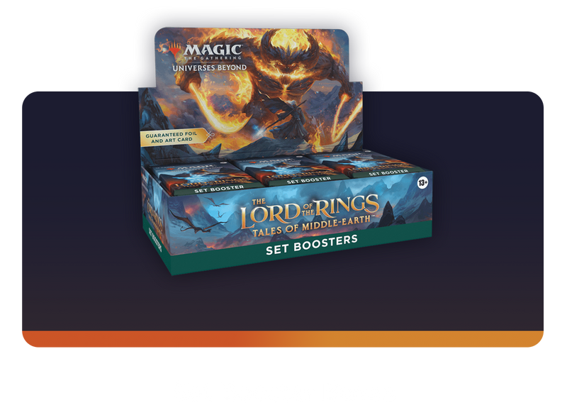 Set Booster Boxes: MTG Set Boosters, Art Cards & Special Pull Slots