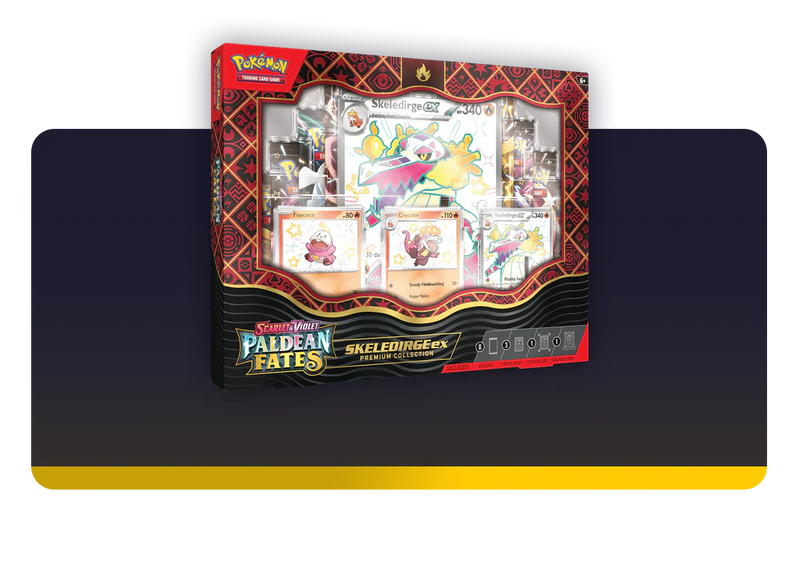 Pokémon Collection Boxes: Premium Sets, Promo Cards, Figurines & Exclusive Sealed Products