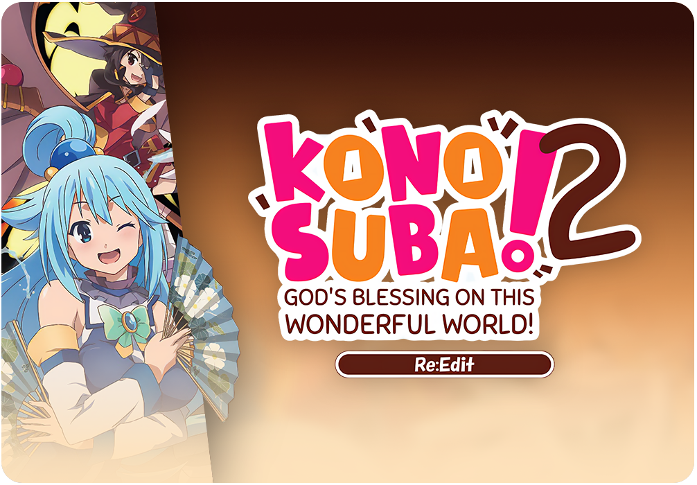 Weiss Schwarz KonoSuba 2 Re:Edit: Sealed Booster Products