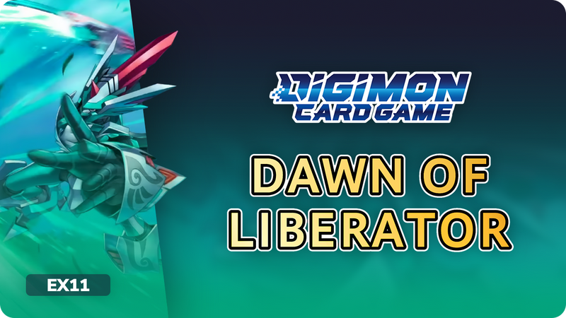 Digimon Dawn of Liberator (EX11): Booster Boxes & Packs