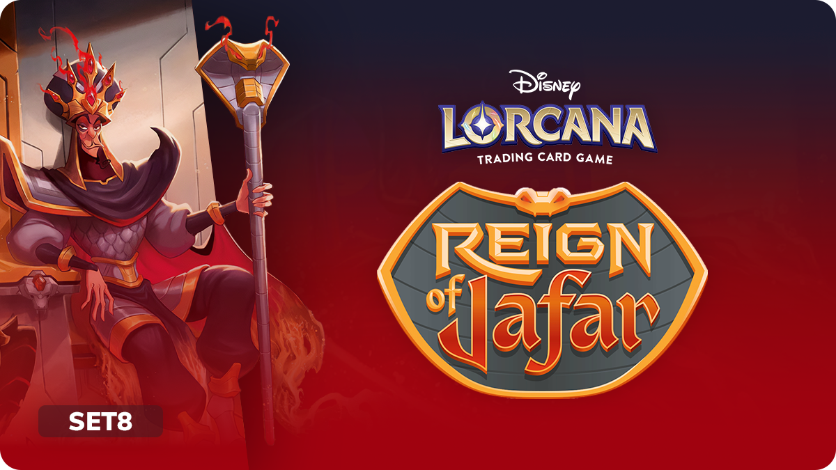Disney Lorcana Reign of Jafar: Booster Boxes & Packs