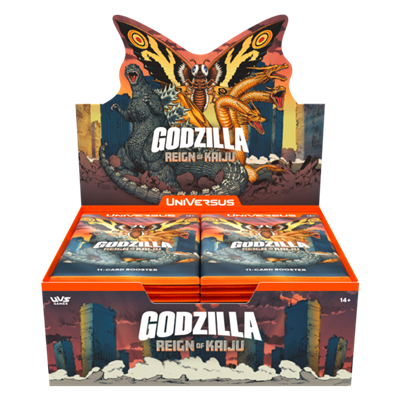 UniVersus CCG - Godzilla: Reign of Kaiju - Display Case (6x Booster Boxes)