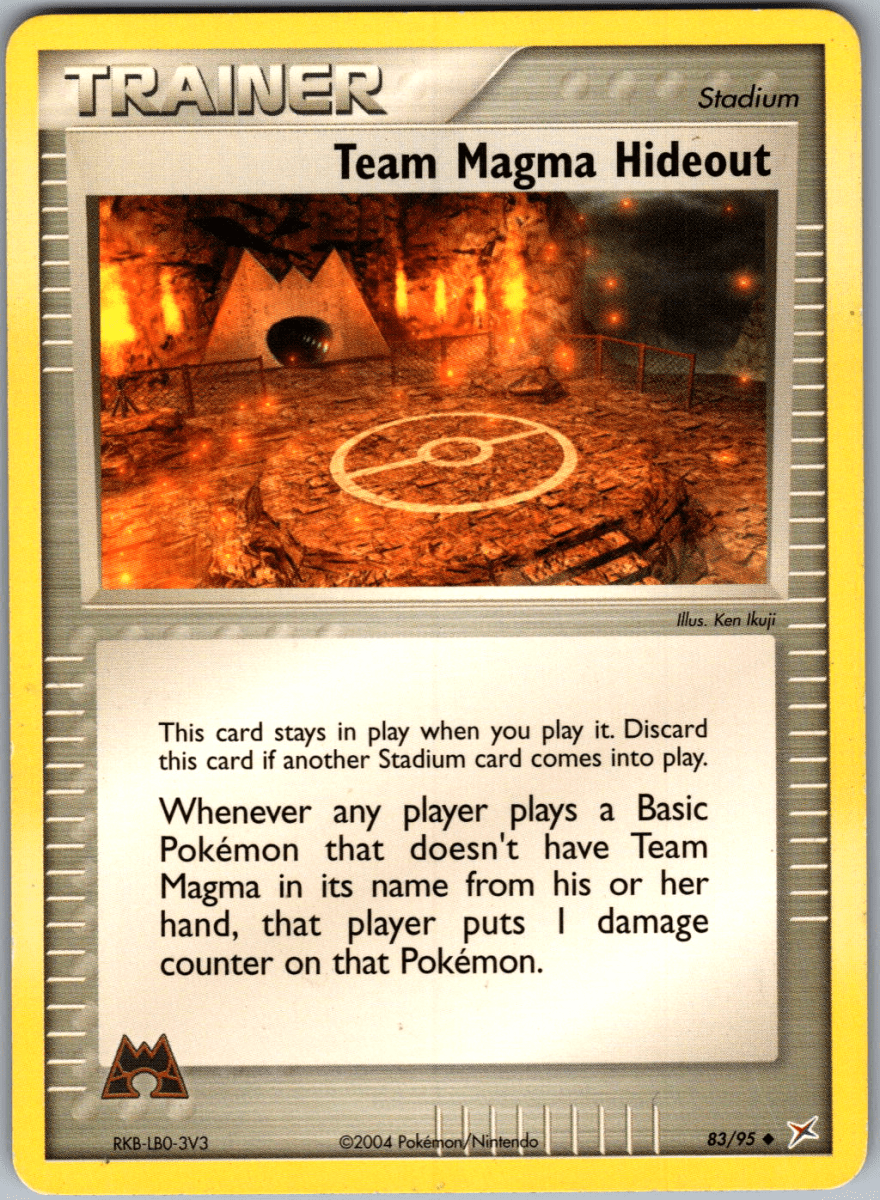 2004 Team Magma Hideout #83