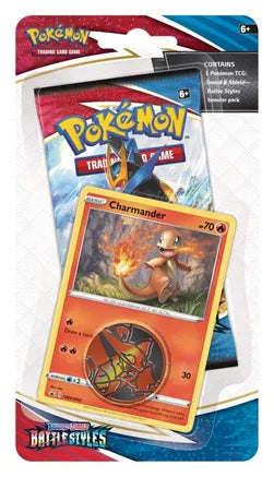 Pokemon: Battle Styles Charmander Checklane BLISTER Pack