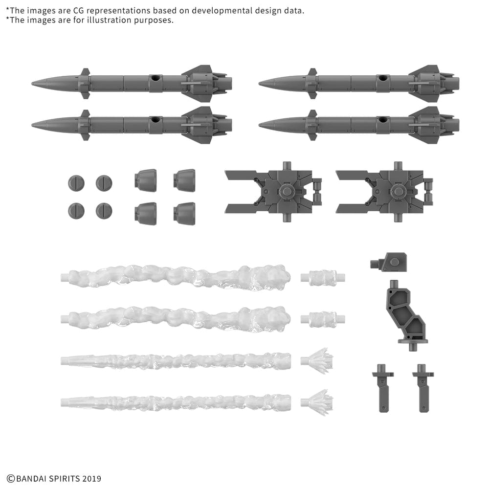 30MM: #W-36 Optional Parts Set 21 [Multi Missile 1]