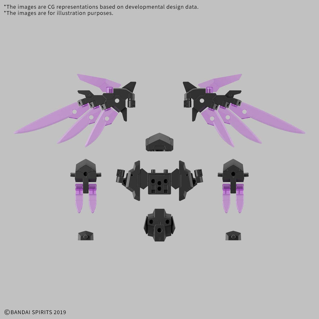 30MM: W-37 Option Parts 22 Set (Wing Suit Unit 2)