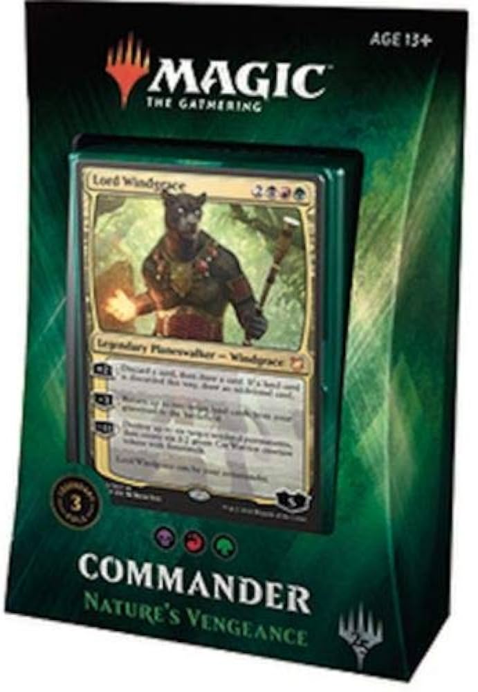 Magic: Commander 2018 Deck - Nature's Vengeance