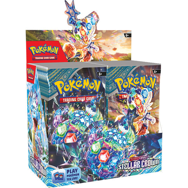 Pokemon TCG: Scarlet & Violet 07 Stellar Crown- Booster Box