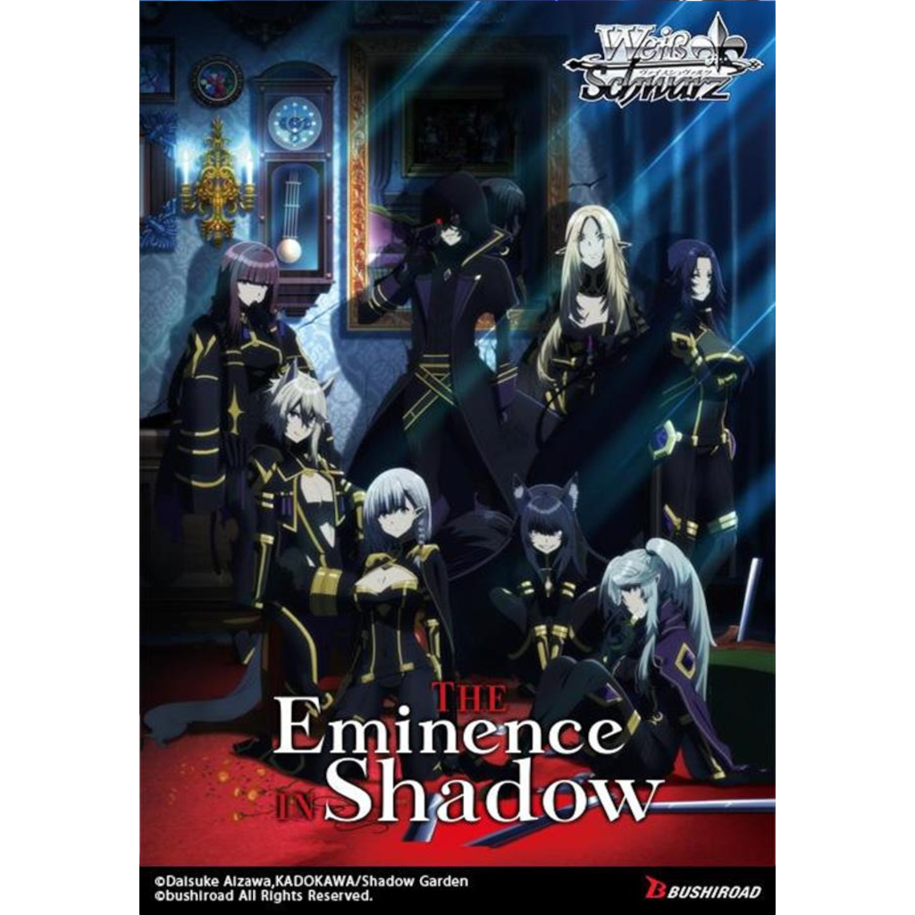 Weiss Schwarz - The Eminence in Shadow - Display Case (24x Booster Boxes)