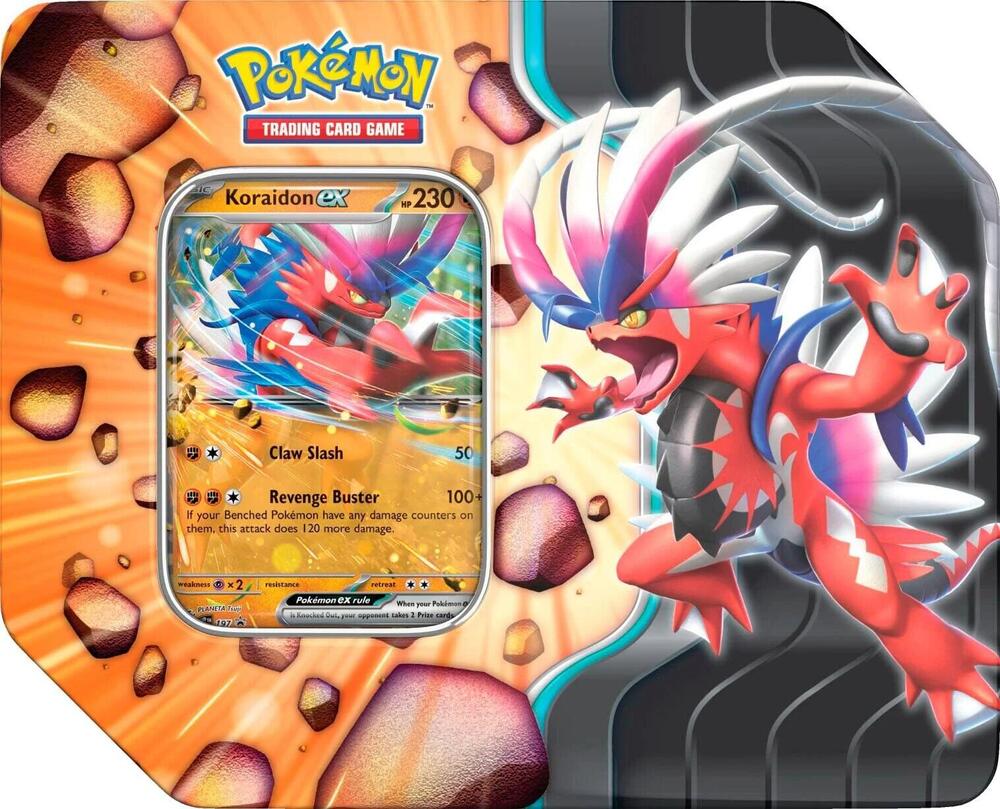 Pokemon Tcg: Slashing Legends Tin