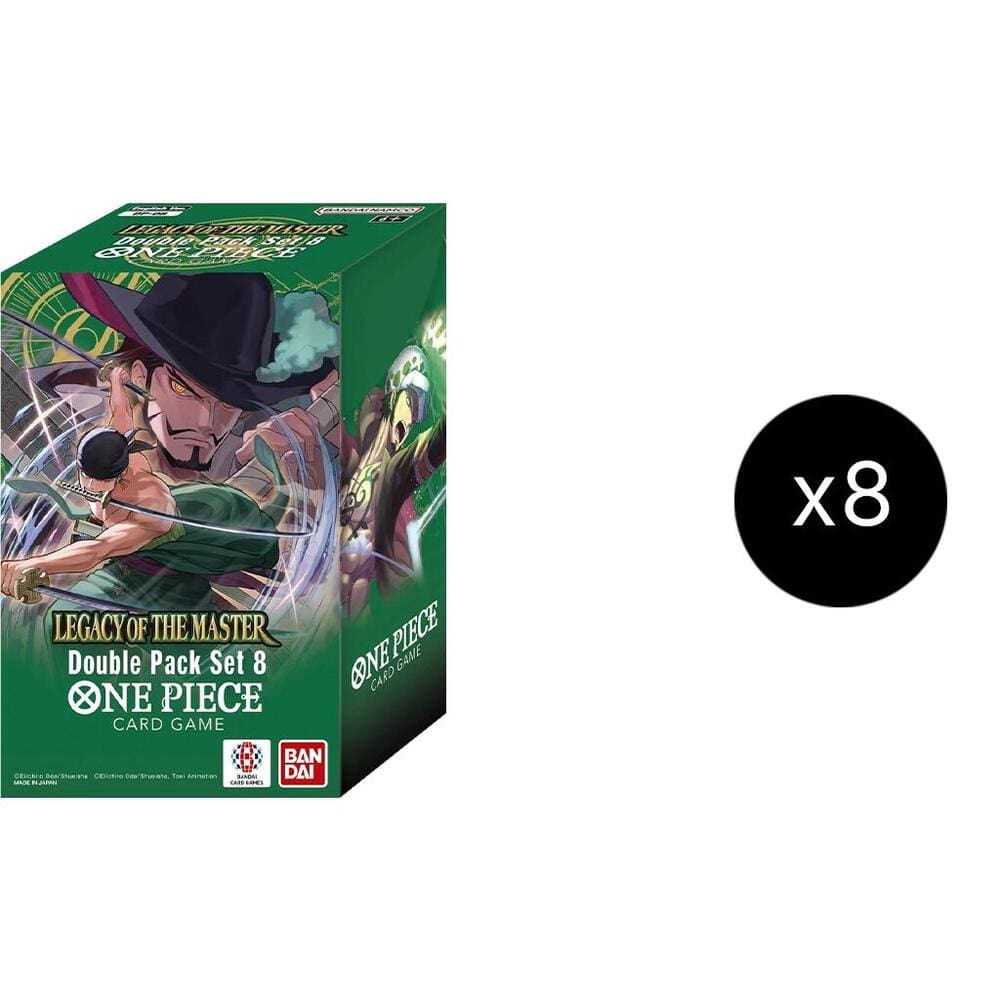One Piece: Double Pack Set  - Legacy of the Master [DP-08] [x8] Display