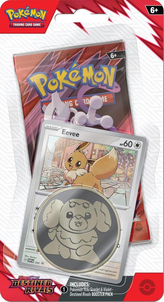 Pokemon Tcg: Scarlet And Violet Destined Rivals (Sv10) Checklane Blister