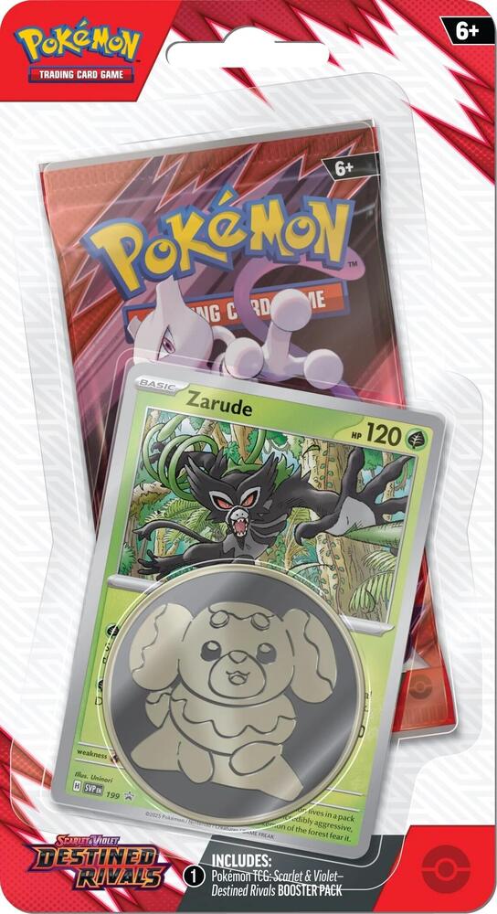 Pokemon Tcg: Scarlet And Violet Destined Rivals (Sv10) Checklane Blister