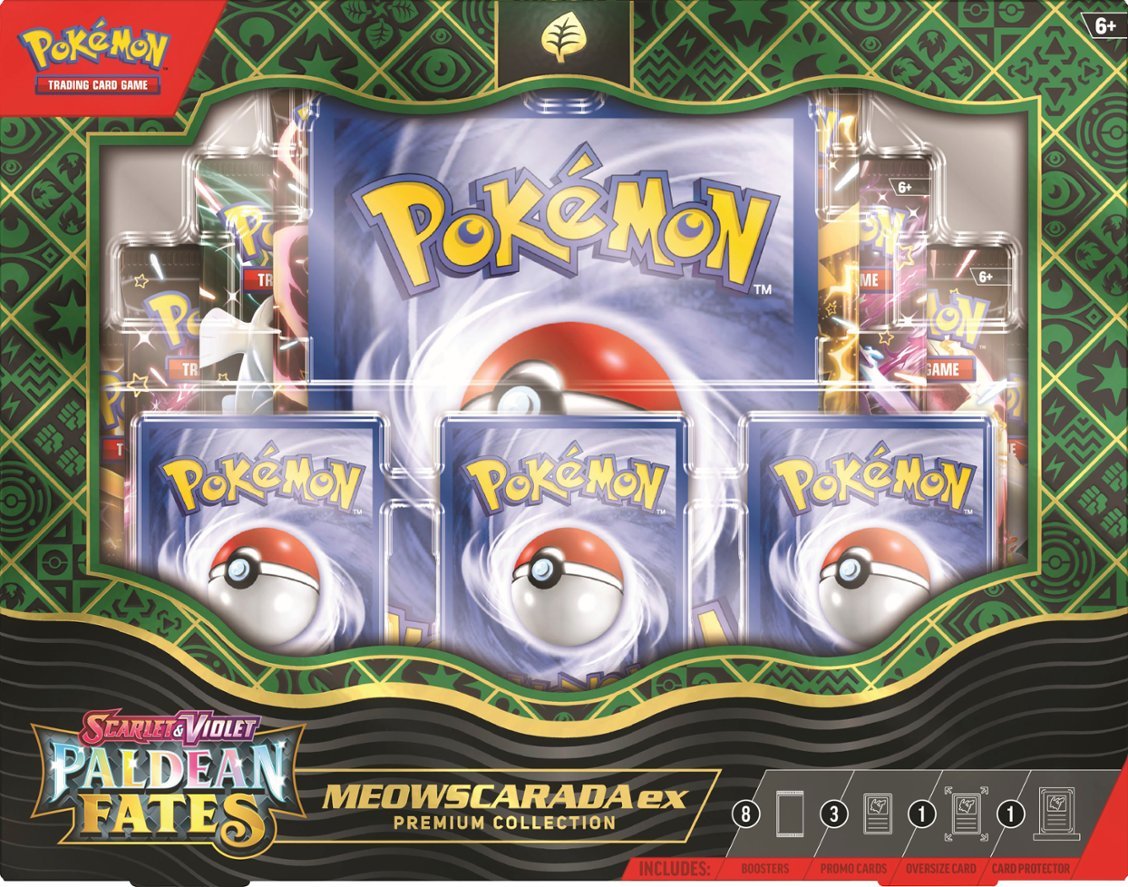 Pokemon: Paldean Fates- Pokémon ex Premium Collection Box