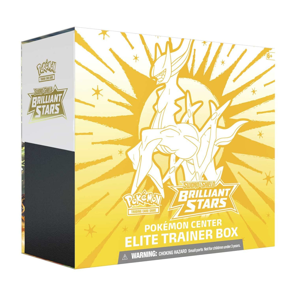 Pokemon: Sword & Shield Brilliant Stars Elite Trainer Box Pokemon Center Exclusive