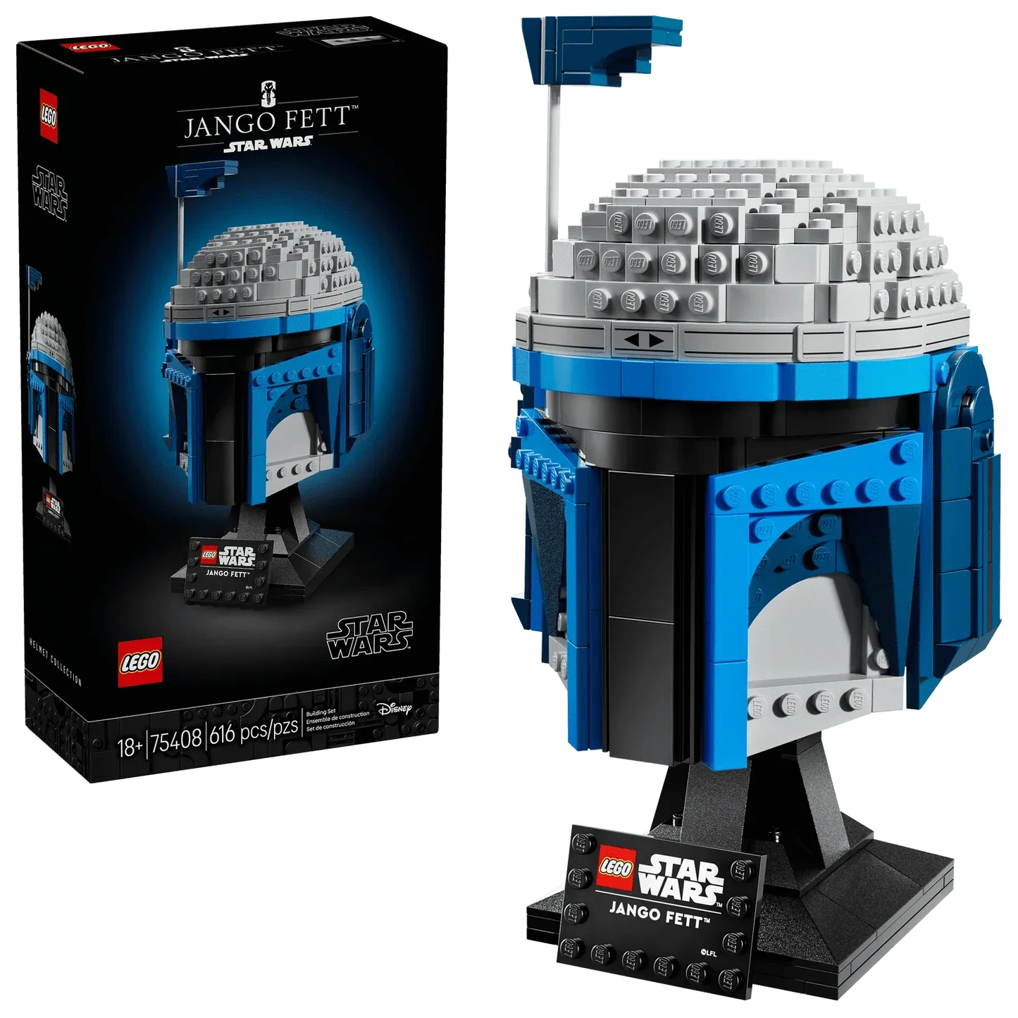 LEGO® Star Wars™ Jango Fett™ Helmet 75408