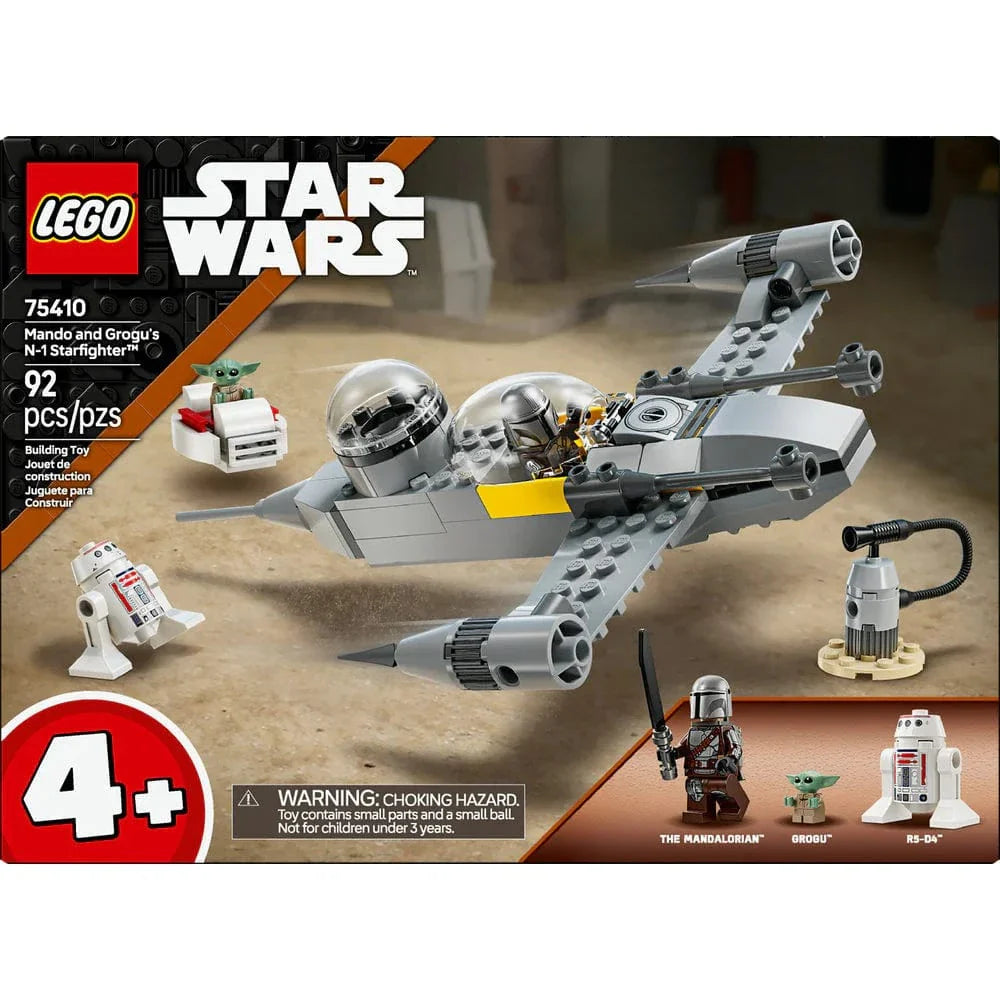 LEGO® Star Wars™ Mando and Grogu's N-1 Starfighter™ 75410