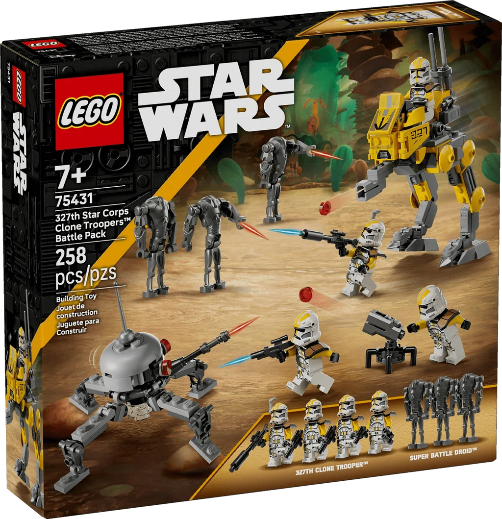 LEGO® Star Wars™ 327th Star Corps Clone Troopers™ Battle Pack 75431