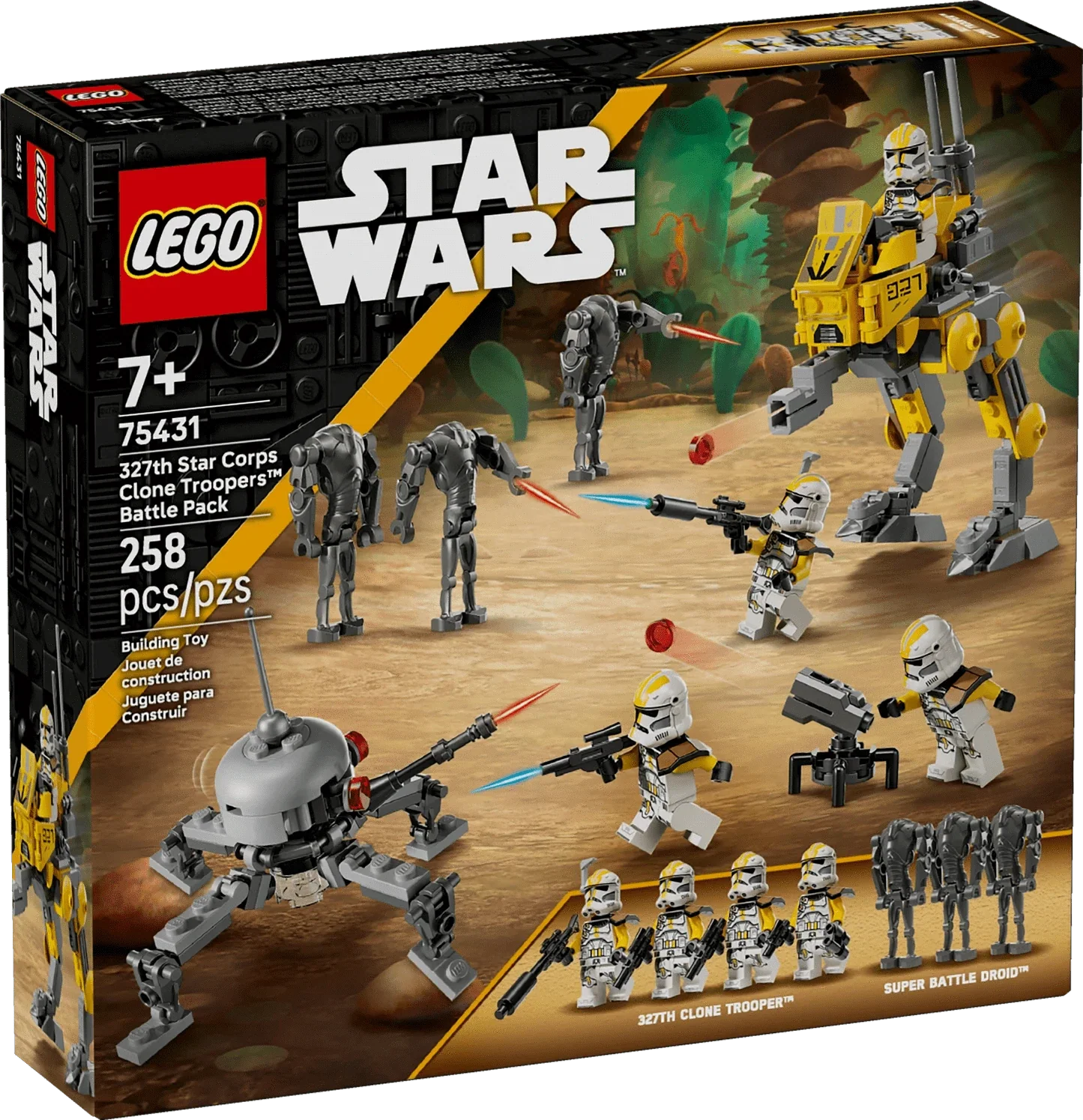 LEGO® Star Wars™ 327th Star Corps Clone Troopers™ Battle Pack 75431
