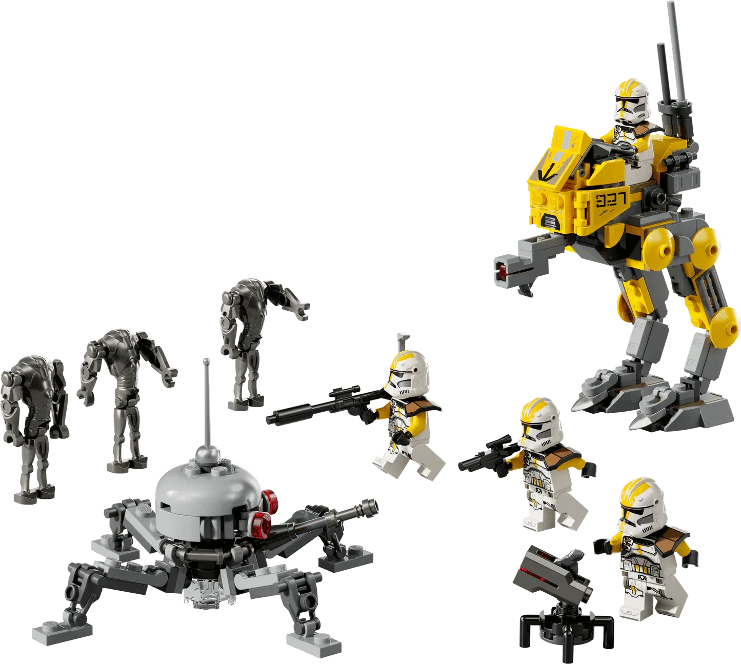 LEGO® Star Wars™ 327th Star Corps Clone Troopers™ Battle Pack 75431