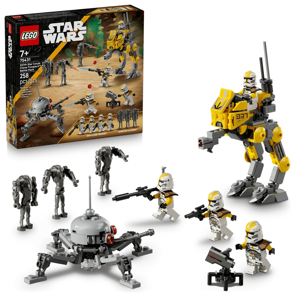 LEGO® Star Wars™ 327th Star Corps Clone Troopers™ Battle Pack 75431
