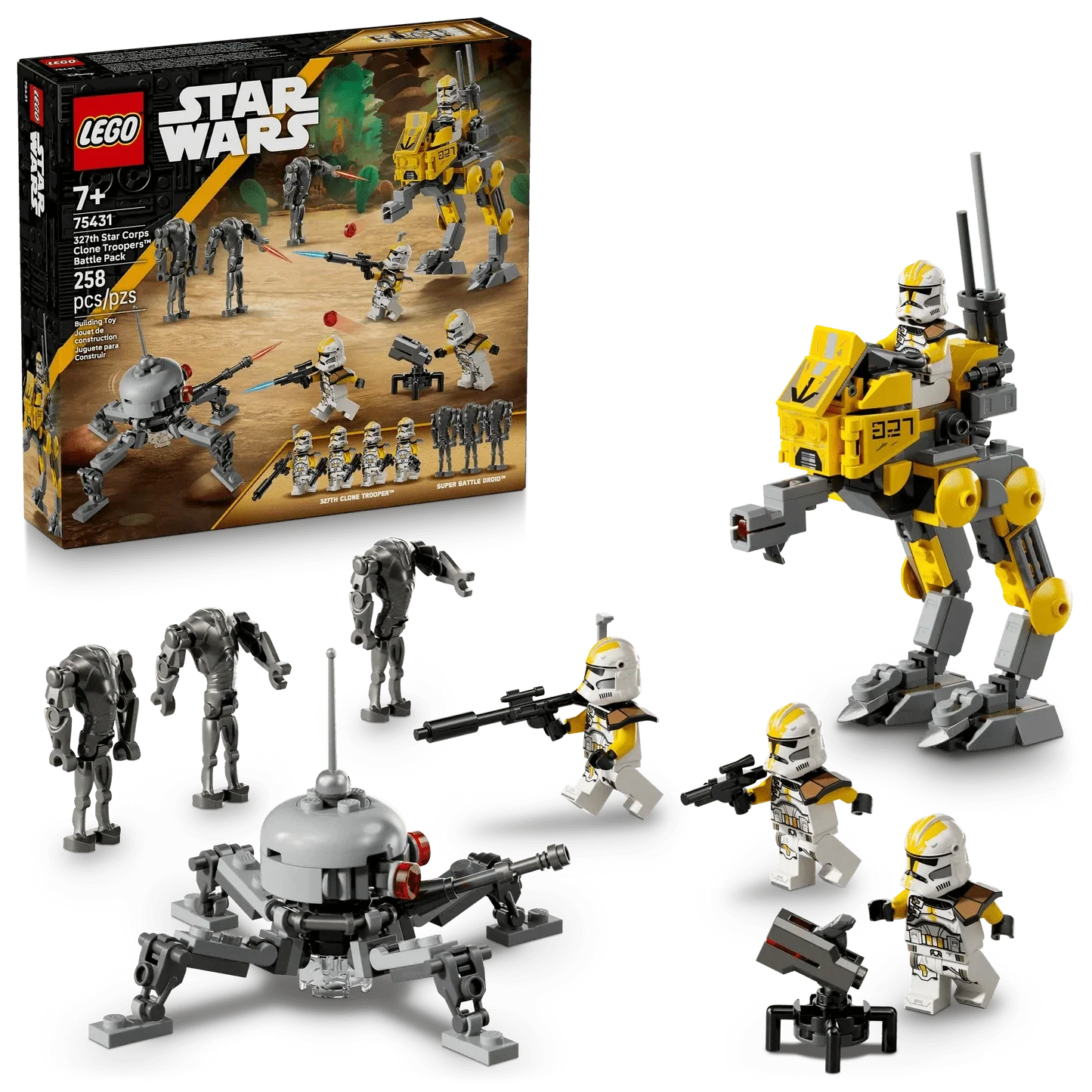 LEGO® Star Wars™ 327th Star Corps Clone Troopers™ Battle Pack 75431