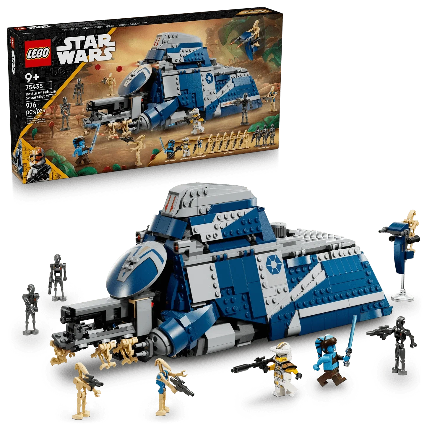 LEGO® Star Wars™ Battle of Felucia Separatist MTT 75435