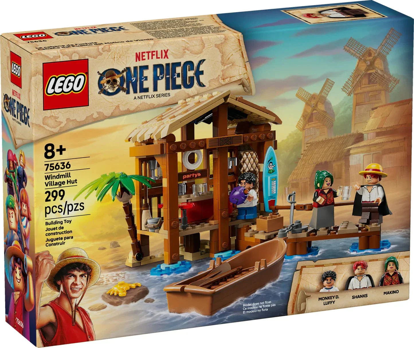 LEGO® One Piece Windmill Village Hut 75636