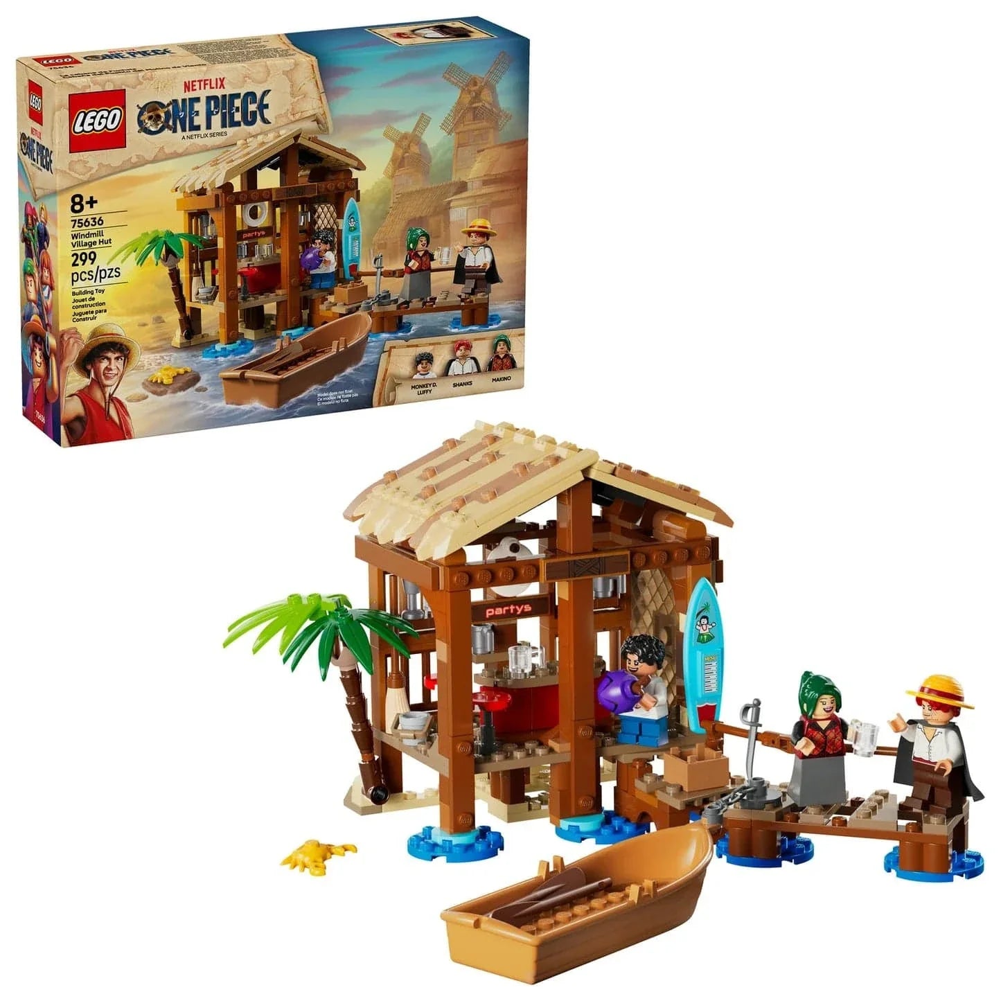 LEGO® One Piece Windmill Village Hut 75636