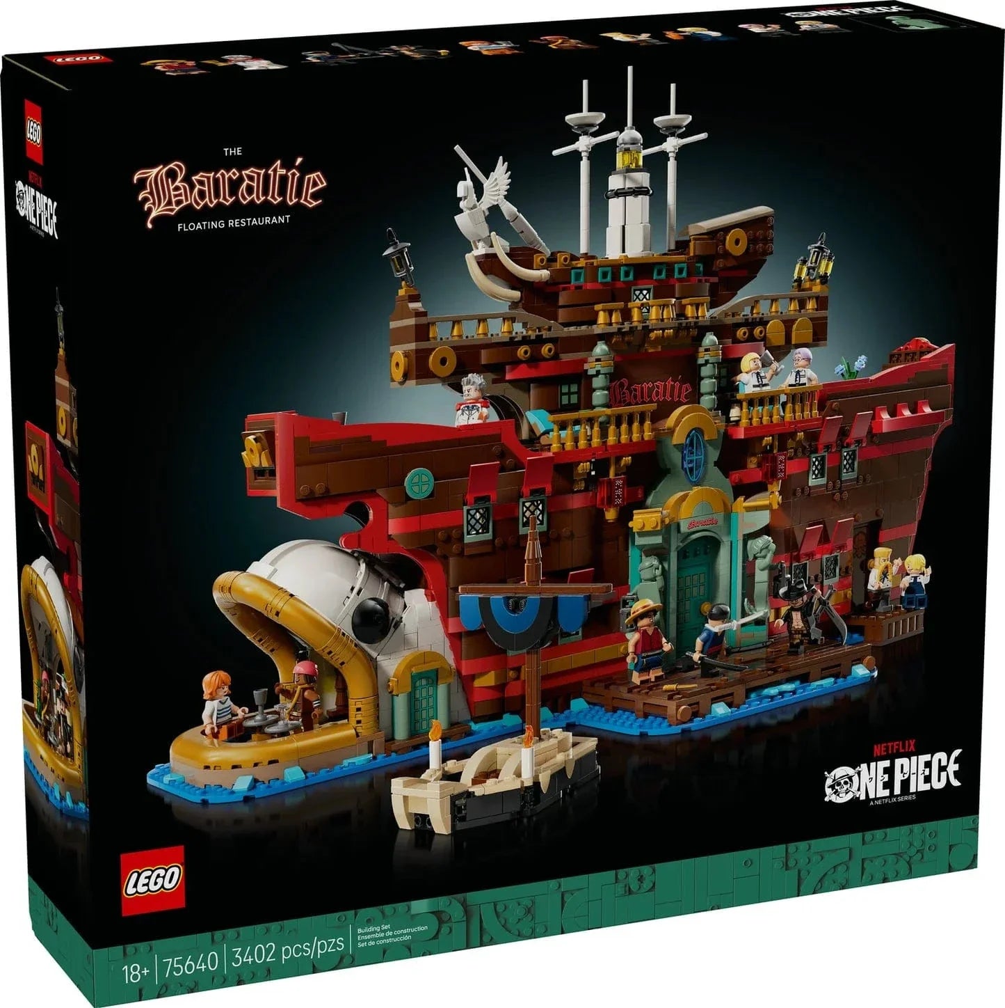LEGO® One Piece The Baratie Floating Restaurant 75640