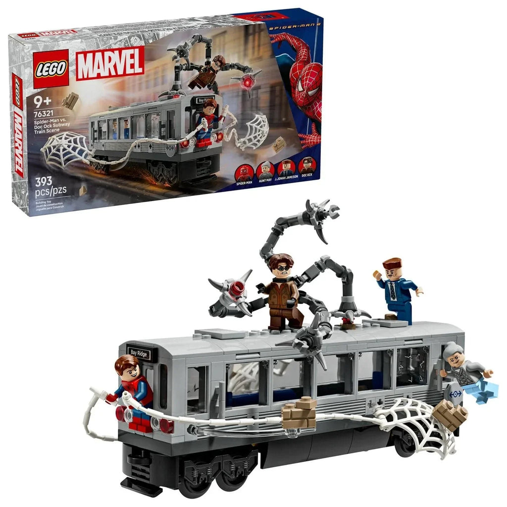 LEGO® Marvel Spider-Man vs. Doc Ock Subway Train Scene 76321