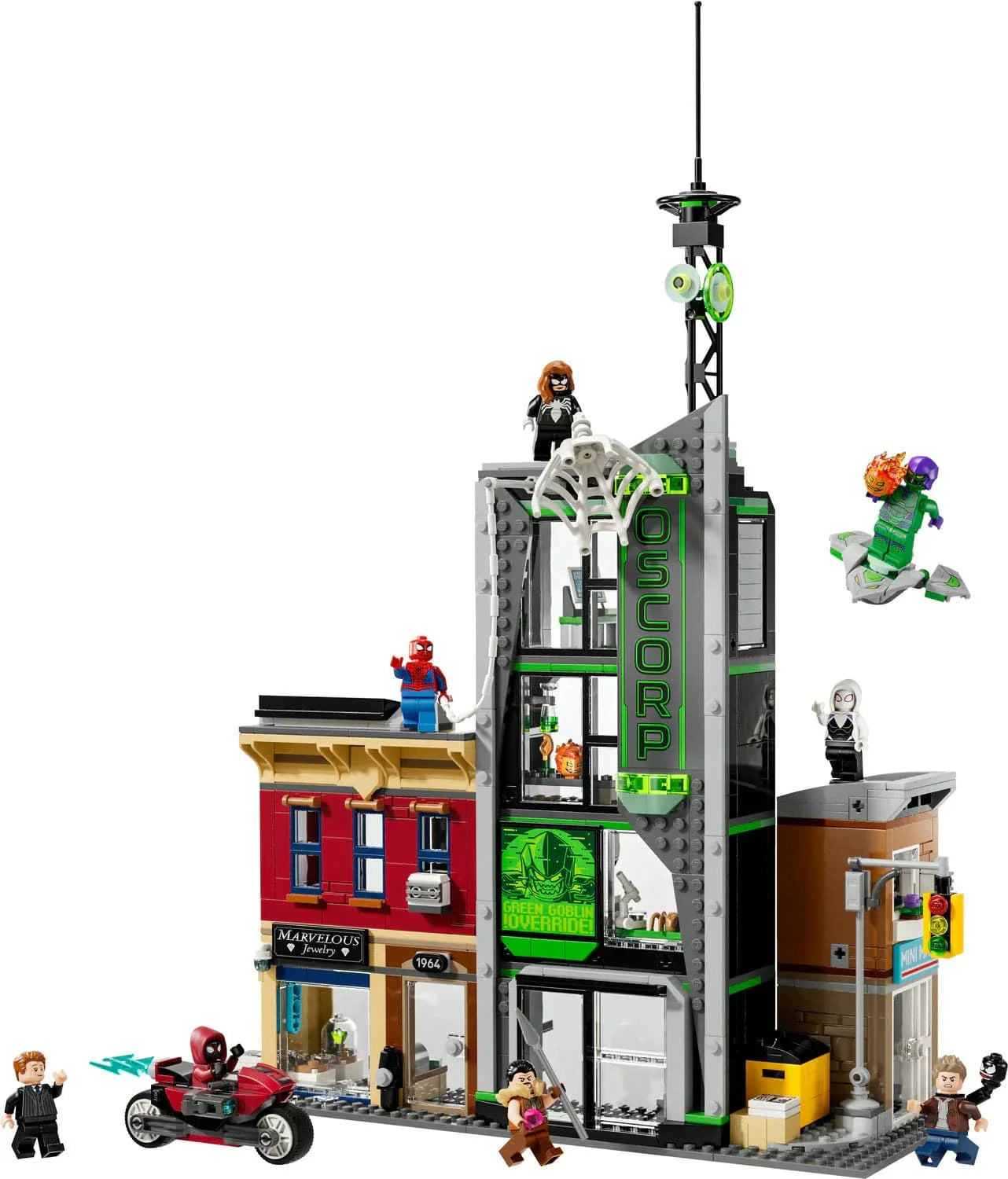 LEGO® Marvel Spider-Man vs. Oscorp 76324