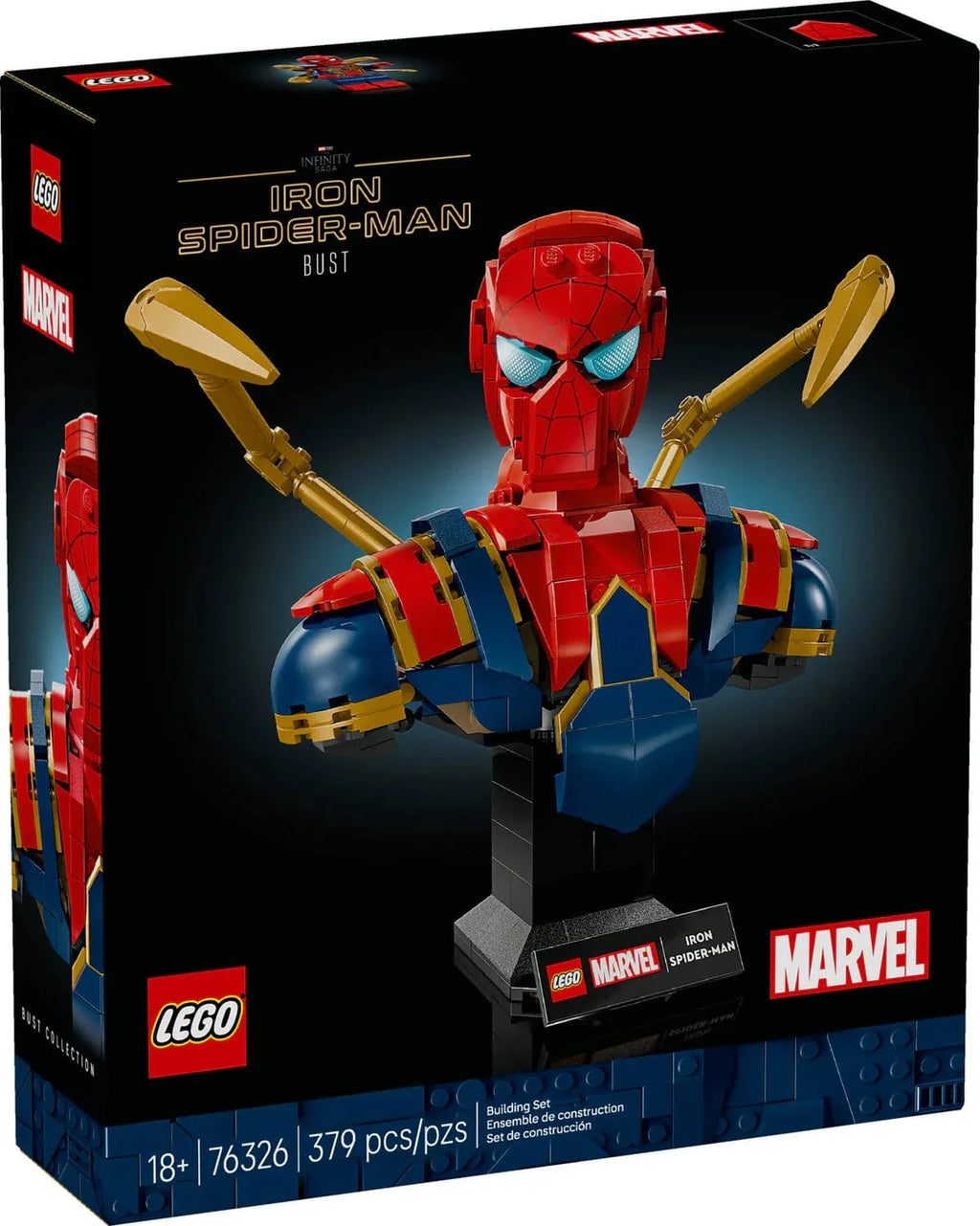 LEGO® Marvel Iron Spider-Man Bust 76326