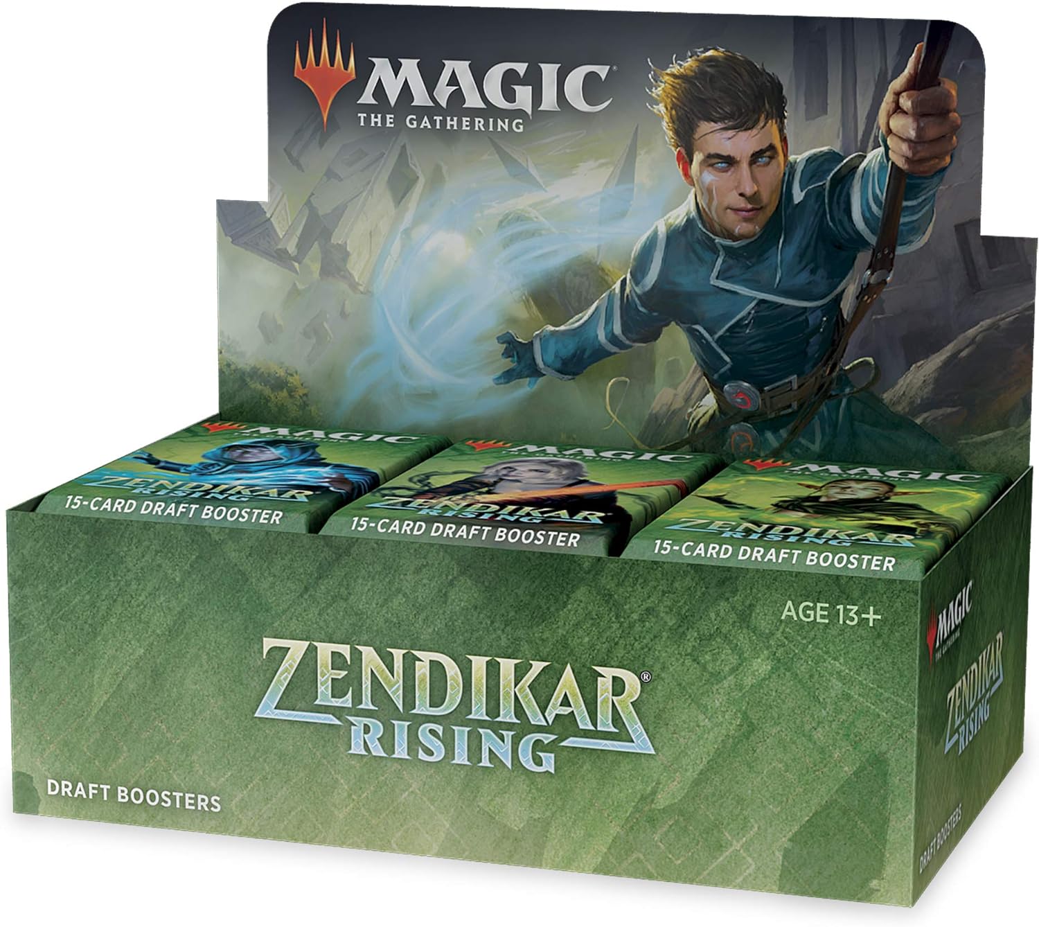 Magic the Gathering: Zendkiar Rising Draft Booster Display