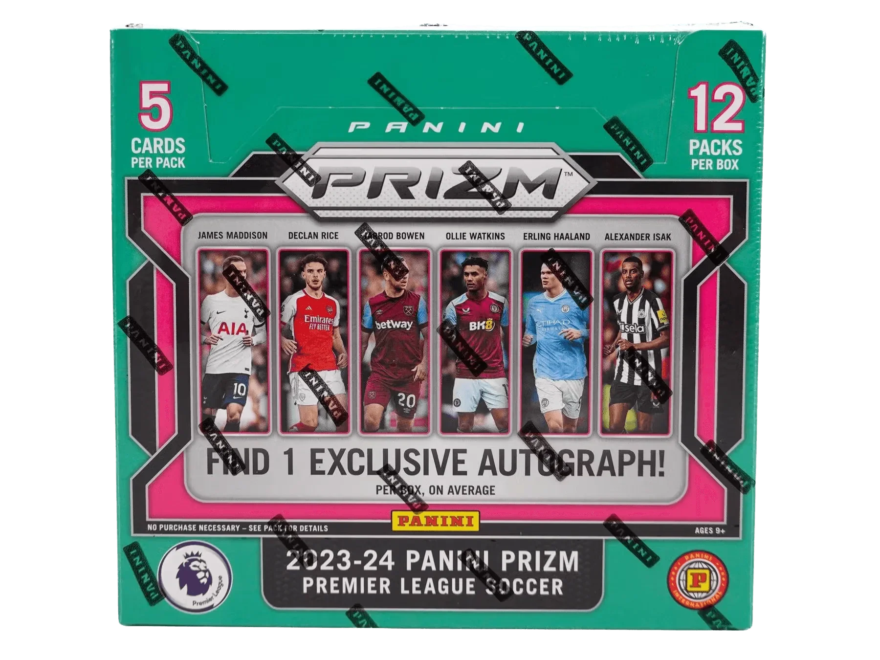2023/24 Prizm Premier League Football (Soccer) - International Hobby Box (12 Packs)
