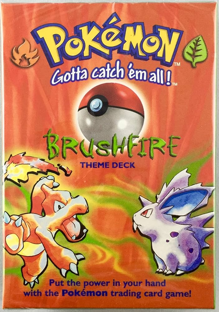 Pokemon: Brushfire Theme Deck (open)