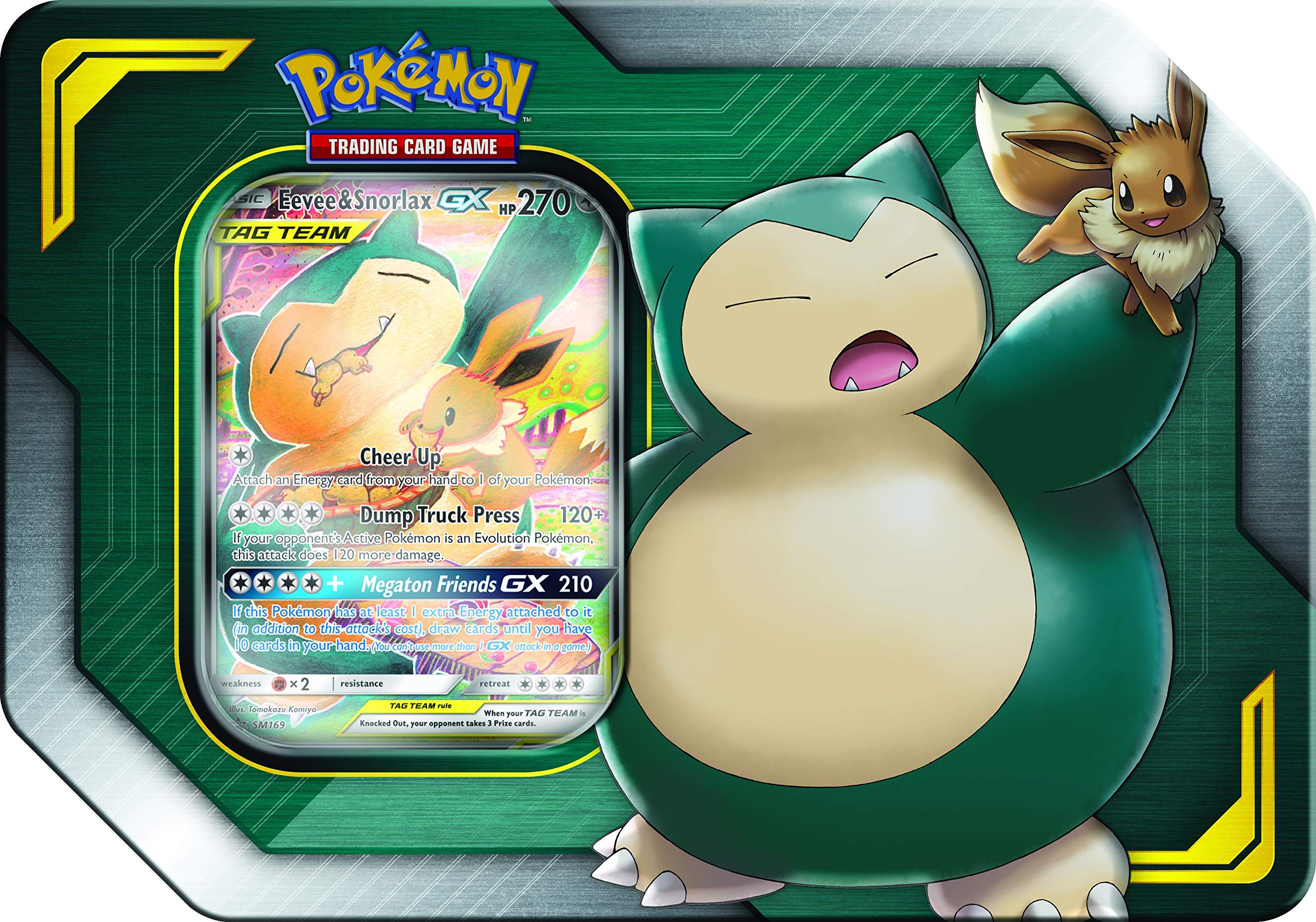 Pokemon: TAG TEAM Tin [Eevee & Snorlax GX]