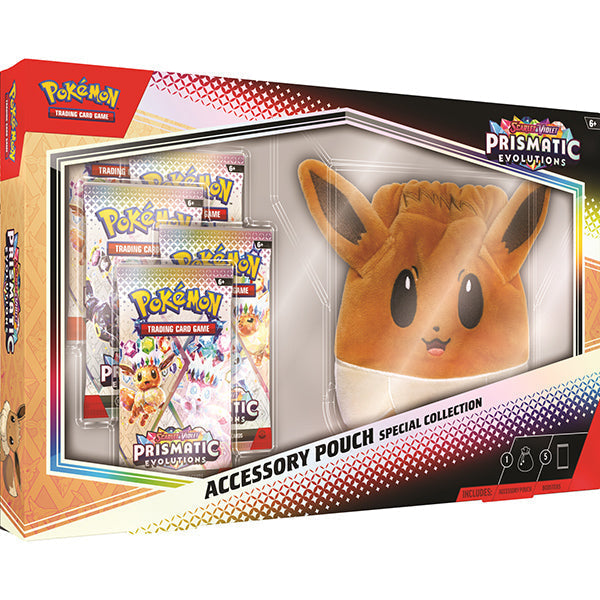 Pokemon TCG: Scarlet & Violet Prismatic Evolutions- Accessory Pouch Special Collection