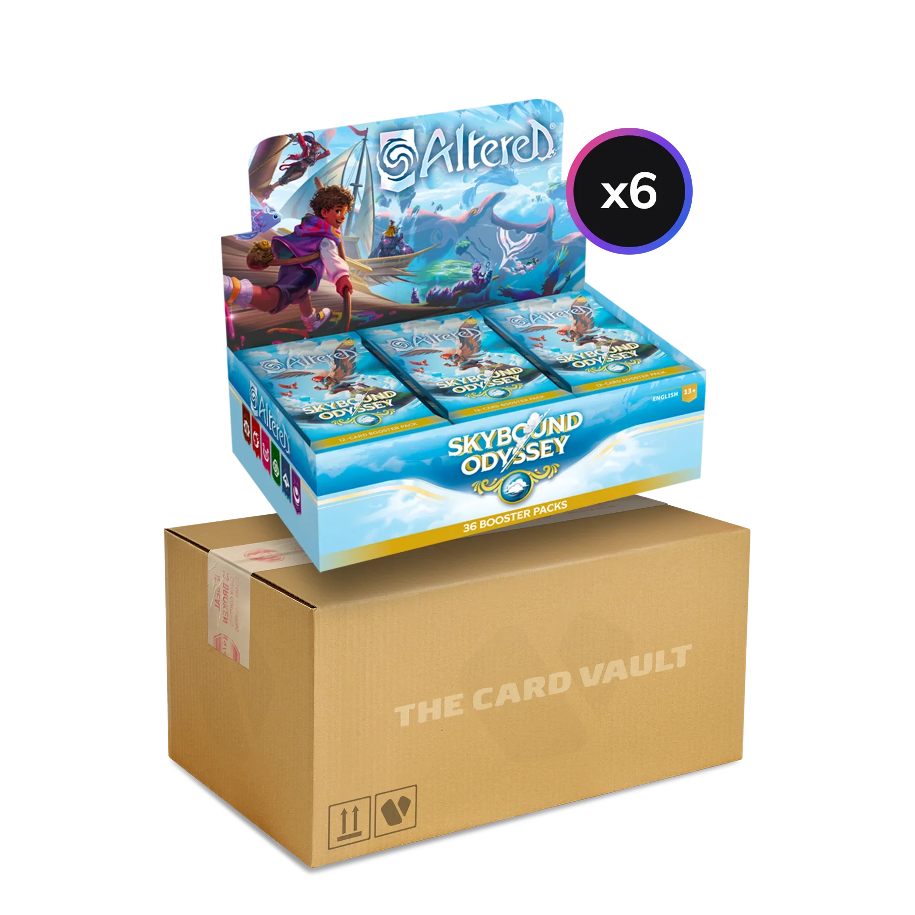 Altered TCG - Skybound Odyssey - Display Case (6x Booster Boxes)