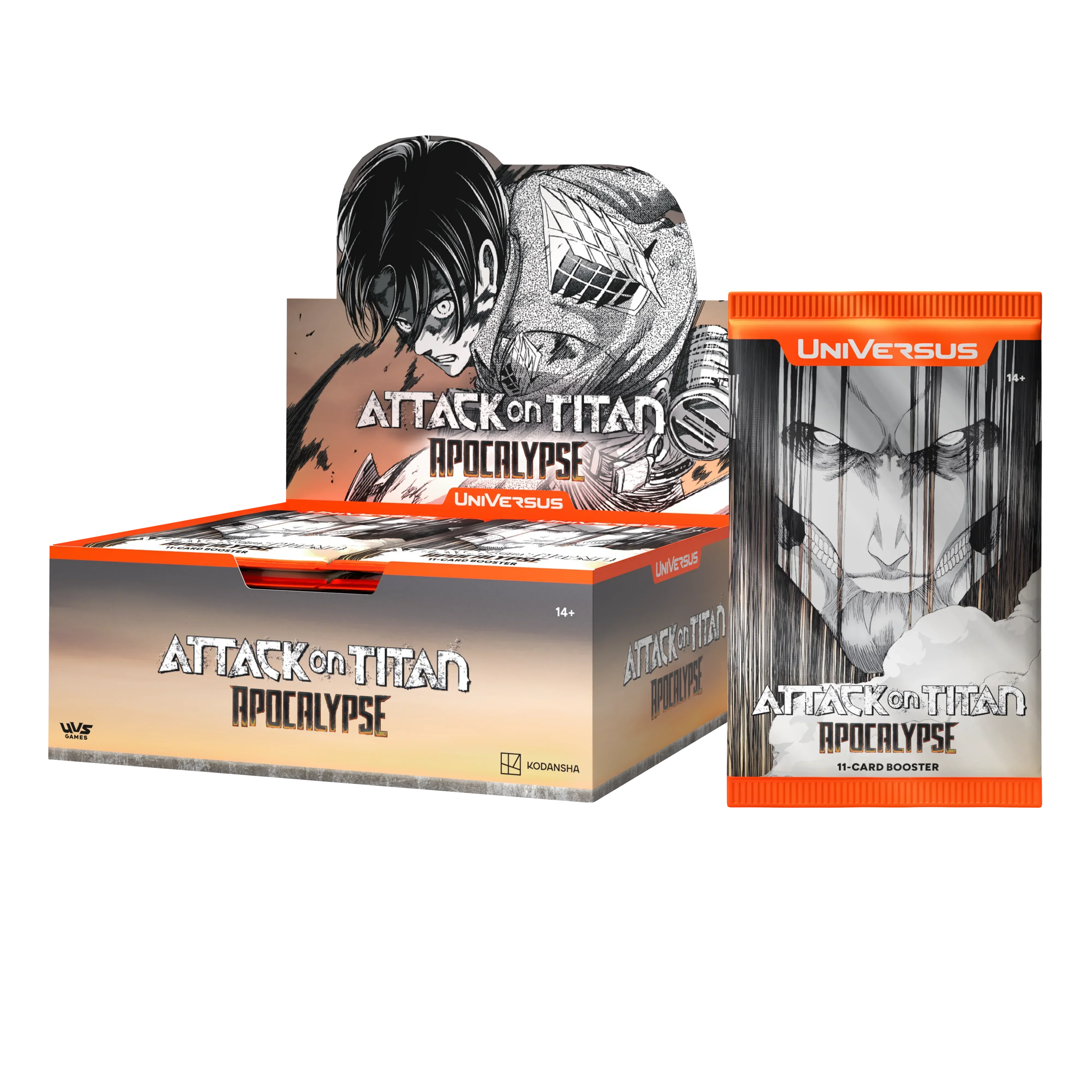 UniVersus CCG - Attack on Titan - Apocalypse Booster Pack