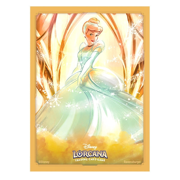 Card Sleeves: Disney Lorcana- Archazia’s Island - Cinderella (65ct)