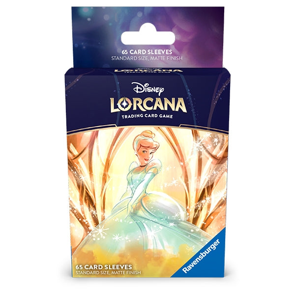 Card Sleeves: Disney Lorcana- Archazia’s Island - Cinderella (65ct)