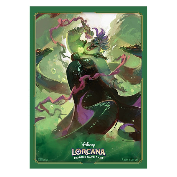 Card Sleeves: Disney Lorcana- Archazia’s Island - Ursula (65ct)