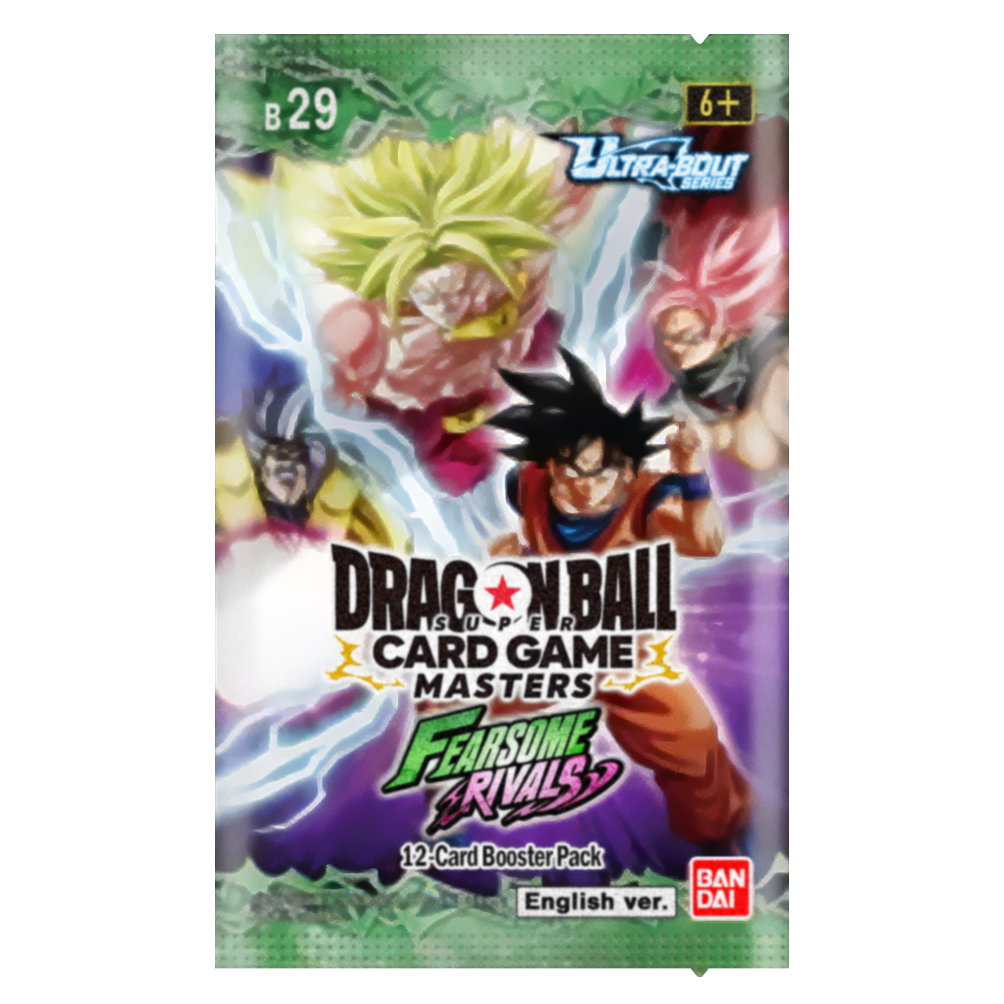 Dragon Ball Super CG Masters - Ultra-Bout Series Set 02 - Fearsome Rivals (B29) - Booster Pack