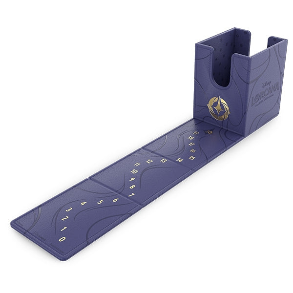 Deck Box: Disney Lorcana- Azurite Sea- Branded Premium