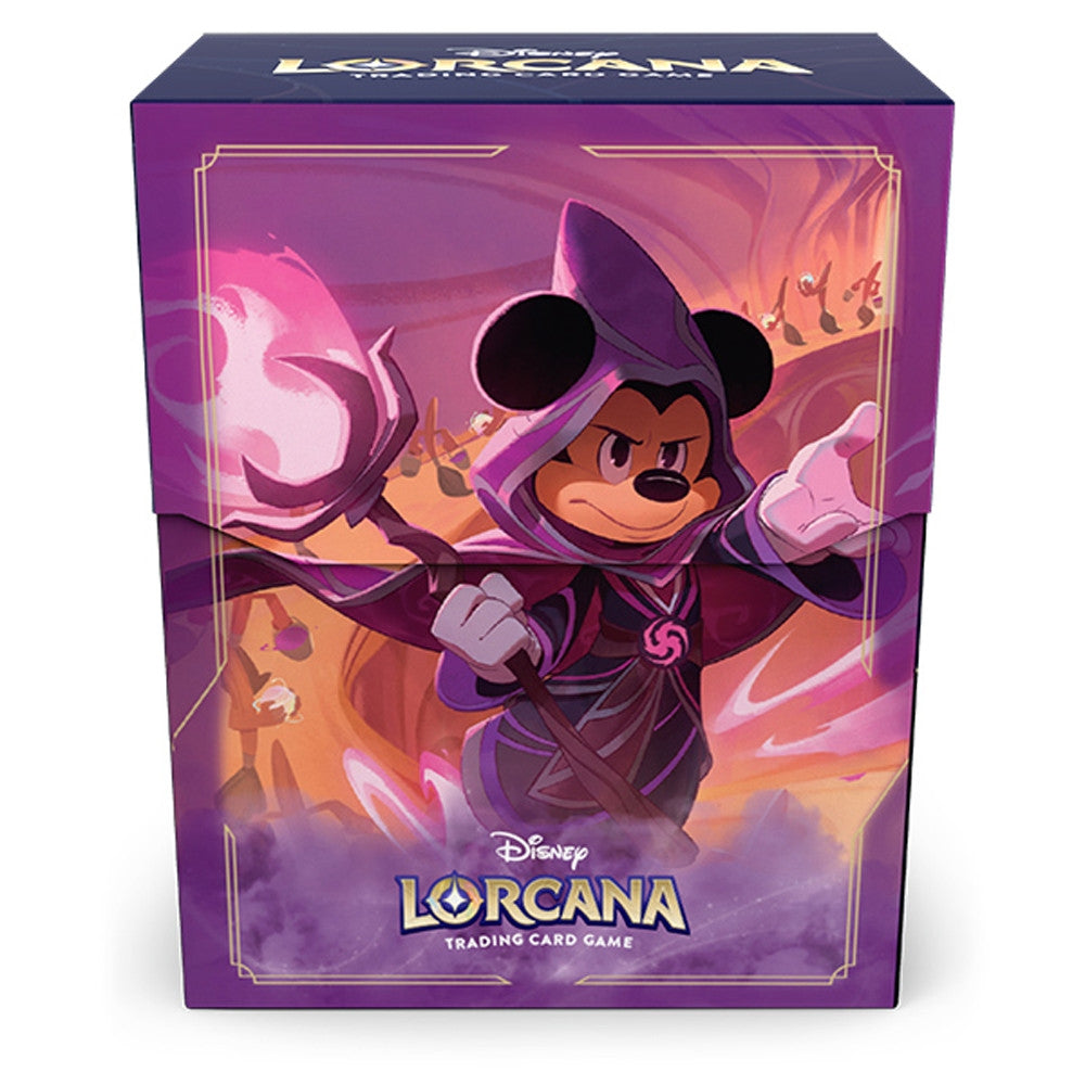 Deck Box: Disney Lorcana- Reign of Jafar- Mickey Mouse, Wayward Sorcerer